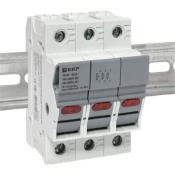 Предохранитель-разъединитель DF 10х38 3п (тип ПВЦ) EKF df103-e