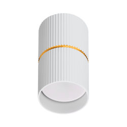 Светильник WOLTA WSL-GU10/18WG под лампу GU10 Белый / золотой NIMB