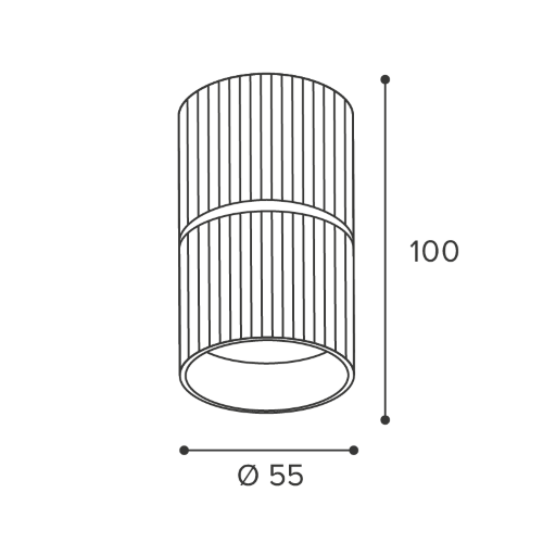 Светильник WOLTA WSL-GU10/18WG под лампу GU10 Белый / золотой NIMB - фото 2.