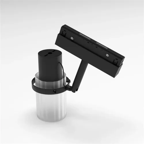 Slim Magnetic Трековый светильник со стеклянным плафоном 10W 4000K черный 85532/01 - фото 5