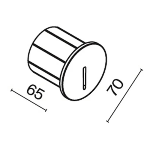 Подсветка для лестниц Lock 3000К 3Вт IP 54 (Черный) - фото 4