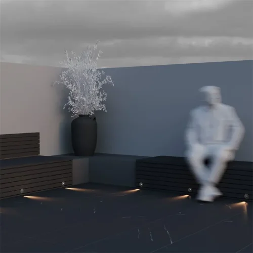 Подсветка для лестниц Lock 3000К 3Вт IP 54 (Черный) - фото 9