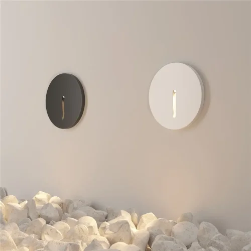 Подсветка для лестниц Замок / Lock 3000К 3Вт IP 54 (Черный) O014SL-L3B3K - фото 5
