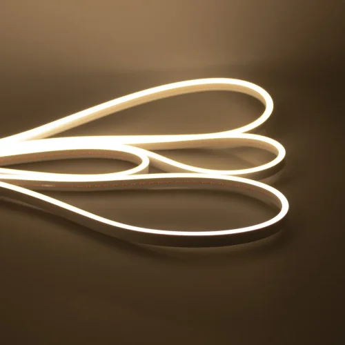 Светодиодный гибкий неон 6x12 LN605 (12V, warm white, IP65, cut 10mm) - фото I