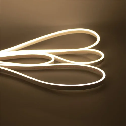 Светодиодный гибкий неон 6x12 LN605 (12V, warm white, IP65, cut 10mm) - фото I