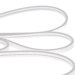 Светодиодный гибкий неон 6x12 LN605 (12V, warm white, IP65, cut 10mm)