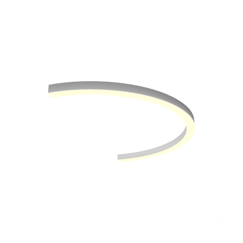 Светильник Дуга (RAL9003/830mm/LT70 — 3K/39W) - фото 1