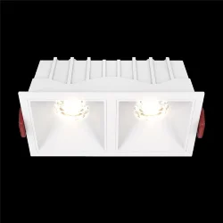 Встраиваемый светильник Alfa LED 3000K 2x10Вт 36° Dim Triac (Белый)