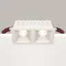 Встраиваемый светильник Alfa LED 3000K 2x10Вт 36° Dim Triac (Белый) - фото 5