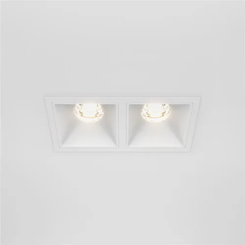 Встраиваемый светильник Alfa LED 3000K 2x10Вт 36° Dim Triac (Белый) - фото 9
