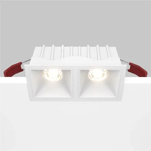 Встраиваемый светильник Alfa LED 3000K 2x10Вт 36° Dim Triac (Белый) - фото 10