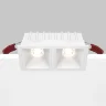 Встраиваемый светильник Alfa LED 3000K 2x10Вт 36° Dim Triac (Белый) - фото 10