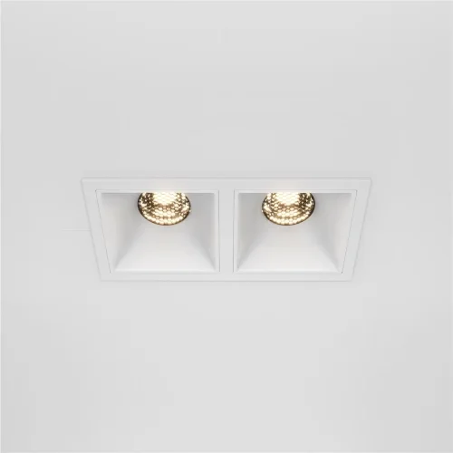 Встраиваемый светильник Alfa LED 3000K 2x10Вт 36° Dim Triac (Белый) - фото 15
