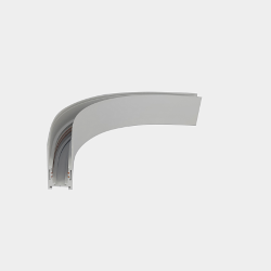 Коннектор радиусный внутренний для накладного глубокого шинопровода, Белый, SY-LINK-CNS1-R200WH 026041