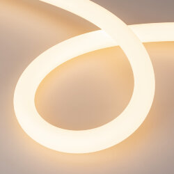 Светодиодная лента герметичная MOONLIGHT-SIDE-А336-D40mm 24V Warm2400 360deg (15 W/m, IP65, 2835, 5m, wire х1) (Arlight, Вывод боковой, 3 года) 039321