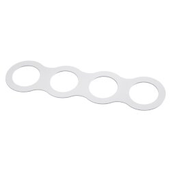 Рамка декоративная к артикулам 357585-357587, 357589, 357909-357910 «Novotech» 357923, дизайн: Хай-тек, серия: METIS