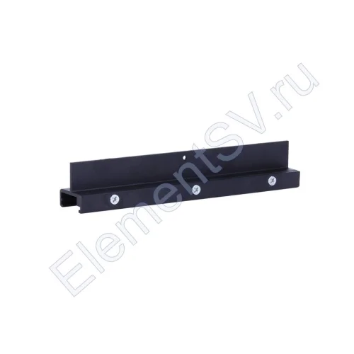 Усилитель стыка/ держатель подвеса для трехфазного трека 4L NX54 (черный) - фото.