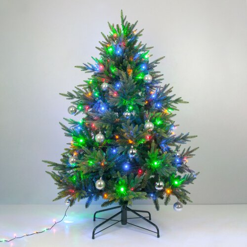 Новогодняя гирлянда нить мульти 15м IP20 - Фото 5