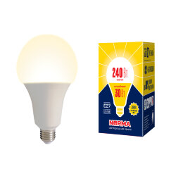 LED-A95-30W-3000K-E27-FR-NR Лампа светодиодная, Форма A, матовая, Серия Norma, Теплый белый свет 3000K, Картон