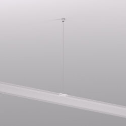 Механический подвес для трека SMART BASE, IP20, 5м, белый, алюминий, Denkirs TR2127-WH