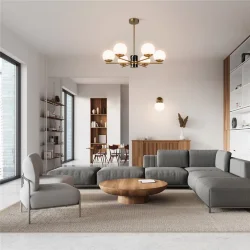 Настенный светильник (бра) Мрамор / Marble (Латунь) FR5230WL-01BS