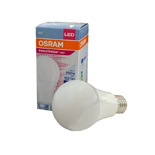 Лампа светодиодная 14W/2700K (=100W) DIM E27 | PARATHOM CLASSIC A | Груша | - OSRAM. Фото 2