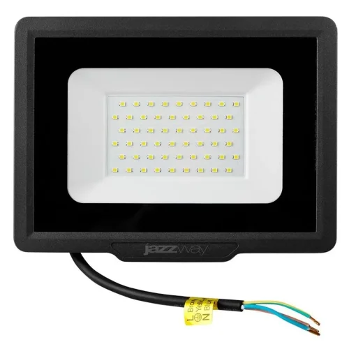 Прожектор светодиодный PFL-C3 50Вт 6500К ДО/СДО IP65 закален. прозр. стекло JazzWay 5023581A - фото 2