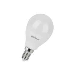 Лампа светодиодная LV 12SW/6500K (=100W) E14 | LED Value 2Y | Шарик | - OSRAM