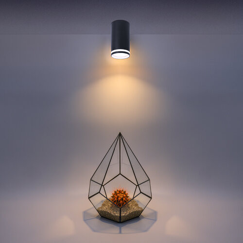 Светильник WOLTA WSL-GU10/02BL под лампу GU10 Черный MODERNO - фото 2.