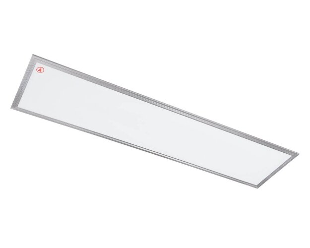 Светодиодная панель 1195x295x10 мм 38 Ватт с серой рамкой 4000К с Бап-1 - фото