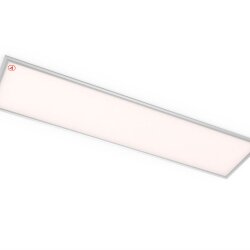 Светодиодная панель 1195x295x10 мм 38 Ватт с серой рамкой 4000К с Бап-1