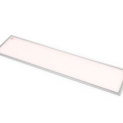 Светодиодная панель 1195x295x10 мм 38 Ватт с серой рамкой 4000К с Бап-1