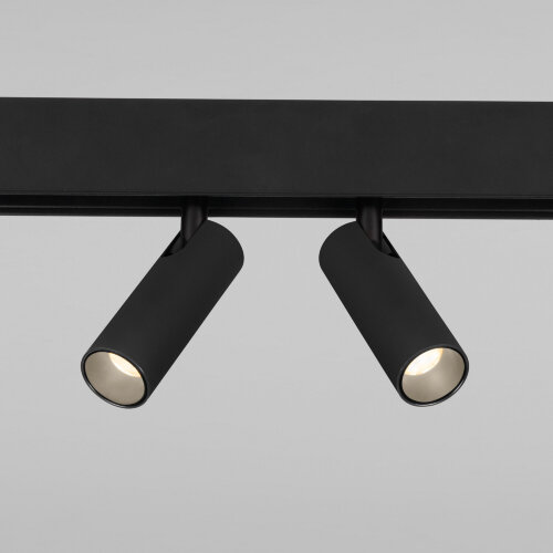 Slim Magnetic Умный трековый поворотный светильник 14W 2700-6500K Dim Dual чёрный - Фото 2