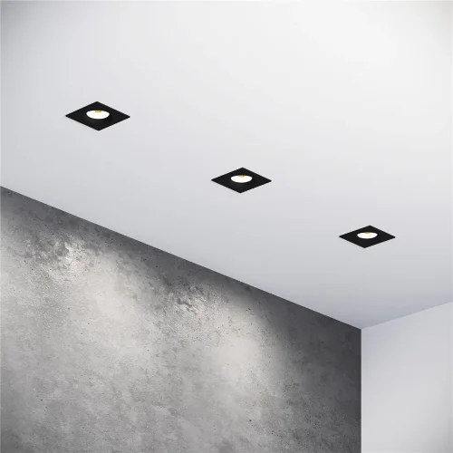 Светильник встраиваемый Minnie GU10 черный 25057/01 - фото 4