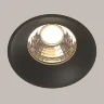 Встраиваемый светильник Round 3000K 12W 50° (Черный) - фото 3