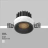 Встраиваемый светильник Раунд / Round 12 Вт 3000 К 50° (Черный) DL058-12W3K-TRS-B - фото 11