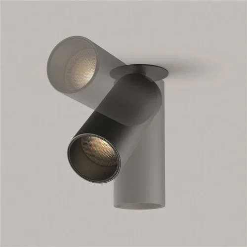 Встраиваемый светильник FOCUS LED 3000K 1x12W 50° (Черный) - фото 5