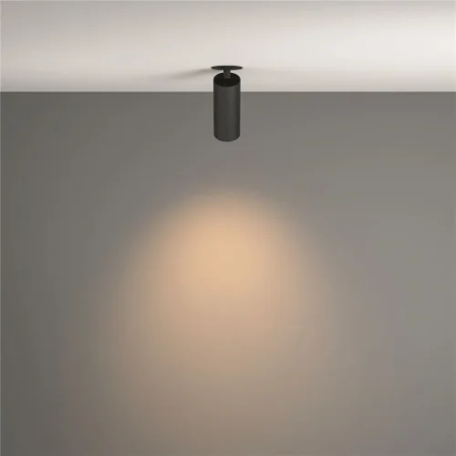 Встраиваемый светильник FOCUS LED 3000K 1x12W 50° (Черный) - фото 6