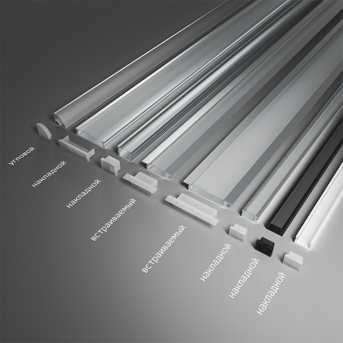 Профиль алюминиевый встраиваемый WOLTA WAP-I-30/6/2000-A серый 6х30.4х2000мм - фото 4.