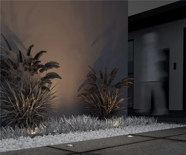 Встраиваемый светильник Flash 3000K 1Вт IP 67 (Серебро) - фото 6