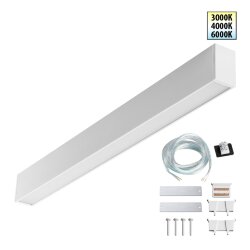 Светильник линейный светодиодный с переключателем цветовой темперетуры «Novotech» 359602, серия: FATTO (крепление на планке) - Переключатель цветовой температуры