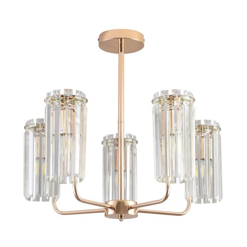 Люстра подвесная «LUMION» 8347/5, серия: FAVLA (крепление на планке). Фото 1.