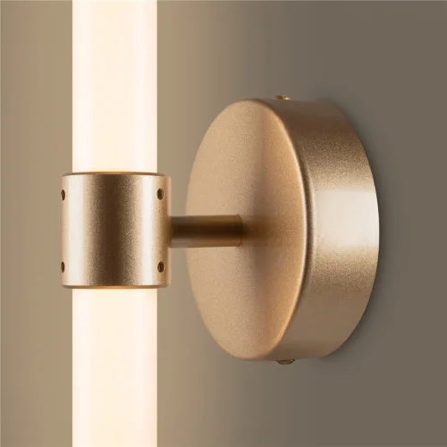Настенный светильник (бра) FR6108WL-L10G Джеди / Jedi 10 Вт LED (Белый с Золотом) FR6108WL-L10G - фото 4