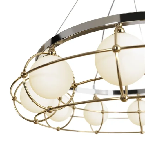 Подвесной светильник Carcass G9х10 (Золото и Хром) - фото 5