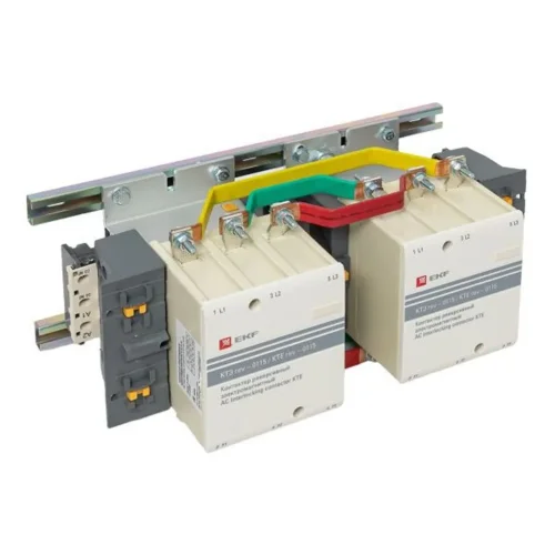 Контактор реверсивный КТЭ 115А кат. 230В AC 2НО EKF ctr-b-r-115 - фото 6