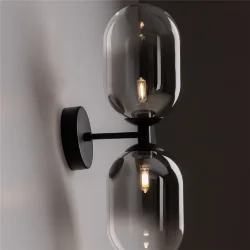 Настенный светильник (бра) Freya FR1011WL-02B (Черный)