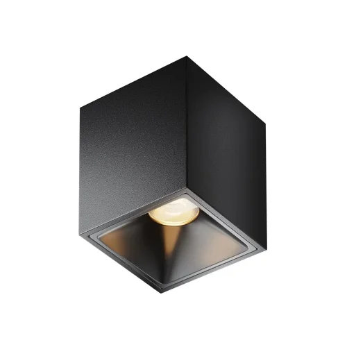 Потолочный светильник Альфа / Alfa LED 8 Вт 3000 К 60° (Черный) C065CL-8W3K-SQ-B - фото