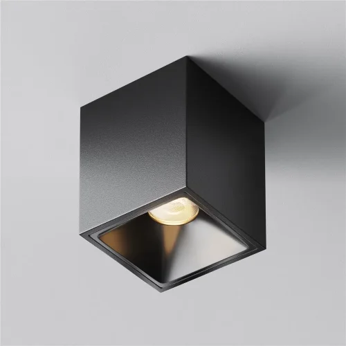 Потолочный светильник Альфа / Alfa LED 8 Вт 3000 К 60° (Черный) C065CL-8W3K-SQ-B - фото 9