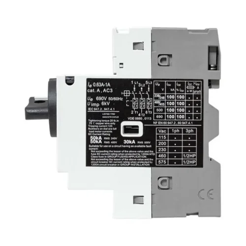 Выключатель автоматический для защиты двигателя GV2P 0.63-1А EKF gv2pm-1.0 - фото 6