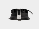 'Светильник светодиодный диммируемый потолочный встраиваемый , серия WL-BQ, Черный, 20Вт, IP44, Теплый белый (3000К), BQ009120-BL-WW. Фото 4